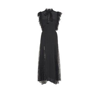 Alexis Black Lace Midi Dress